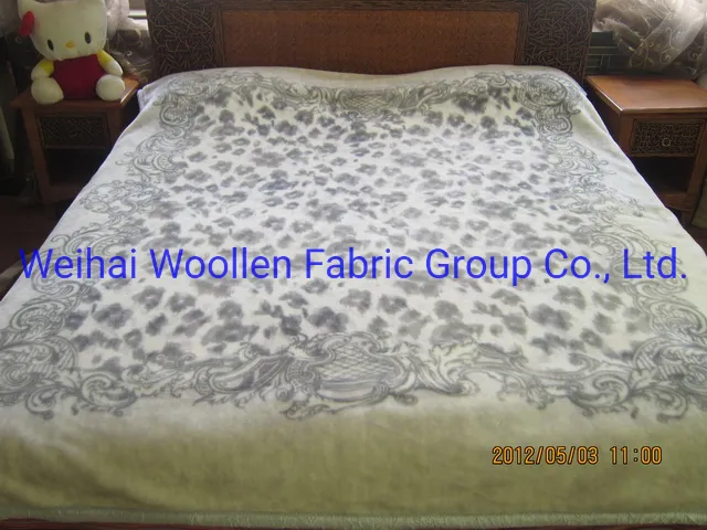 Super Soft Warm Raschel Mink Wool Blanket