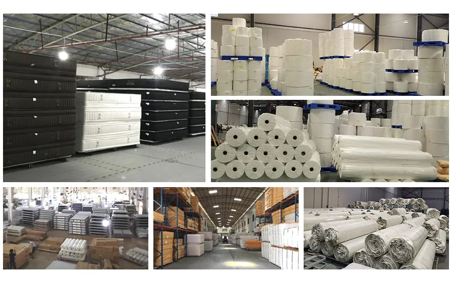Tight Top Home Bedding Hotel Used Foam Mattress Rolling up Packing in Boxes