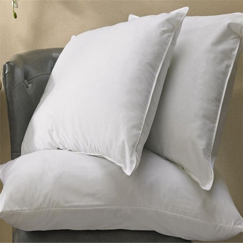 White Standard Size Down Pillow