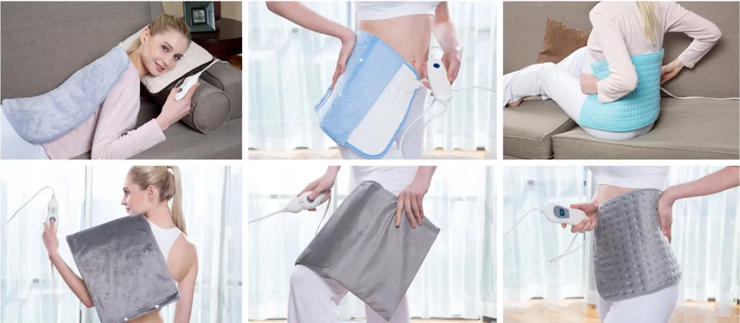 Wholesale 50X60′ ′ Super Cosy Flannel Heated Throw Microplush Electric Heating Throw Blanket