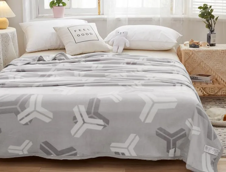 Wholesale Factory Low Price Stock Lot Raschel Mink 100% Polyester Blanket