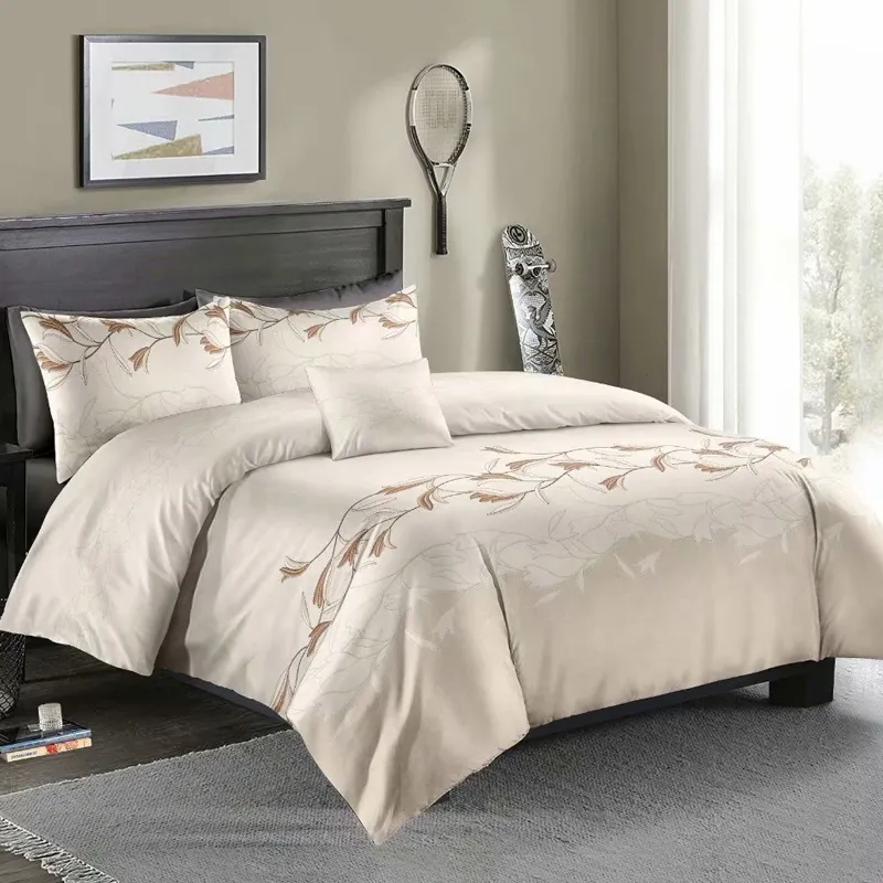 Wholesale Microfiber 100% Polyester Printing Comforter Sets Bedding Textile