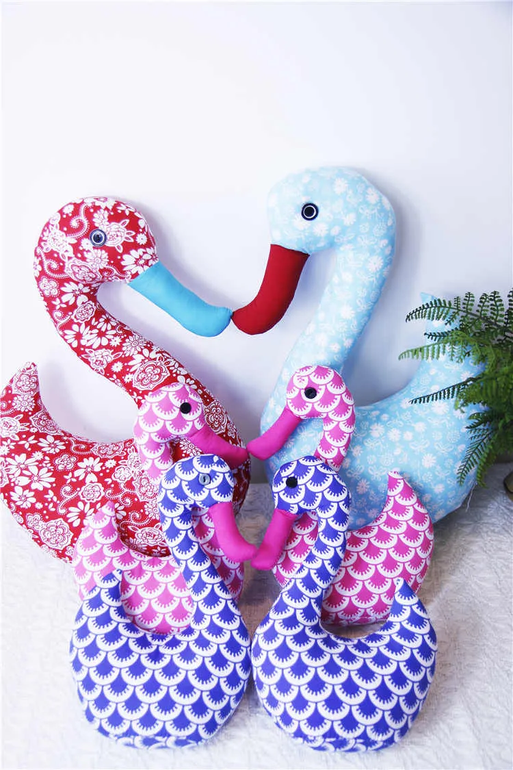 Wholesale Plush Swan Stuffed Animal Soft Goose Toy
